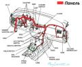 Жгут проводов приборной панели Лачетти
