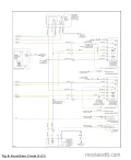 Принципиальная электросхема актуаторов замков дверей и реле Door Lock Security Chevrolet Cruze