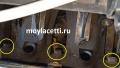 три верхних болта крепления впускного коллектора