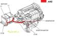 Жгут проводов аккумуляторной батареи Шевроле Лачетти Sirius D4