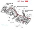 Жгут проводов кузов Лачетти