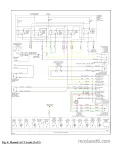 Электросхема вентилятора радиатора и датчиков кондиционера Chevrolet Cruze