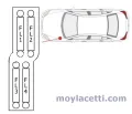Схема расположения дополнительных силовых предохранителей FL1-FL4 Chevrolet Cruze J300