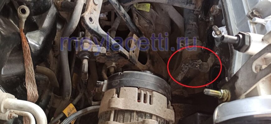Датчик температуры охлаждающей жидкости Шевроле Лачетти