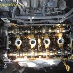 Вид со снятой клапанной крышкой