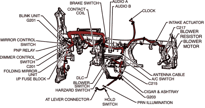 Схема цепей ЭБУ SIRIUS D42R Шевроле Авео